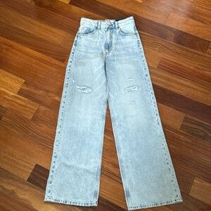 Divided high waist jeans, size 4